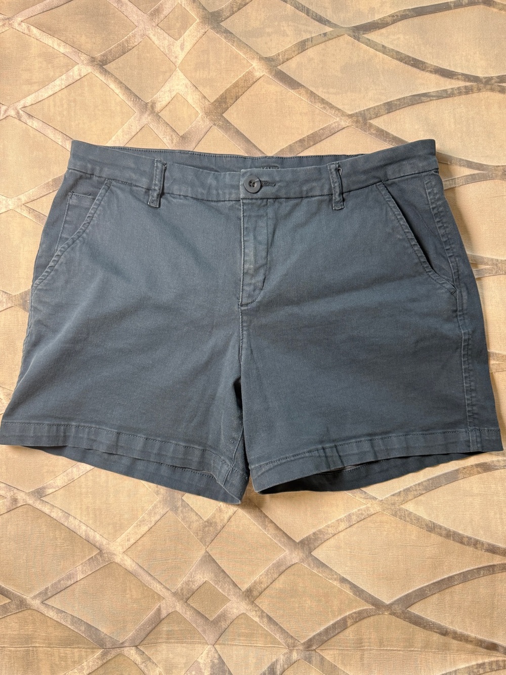 Kit from the Cloth Blue Trouser Shorts. Size 16 Good stretch